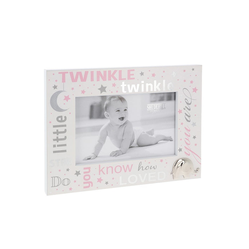 Twinkle Twinkle Frame 6x4 Girl
