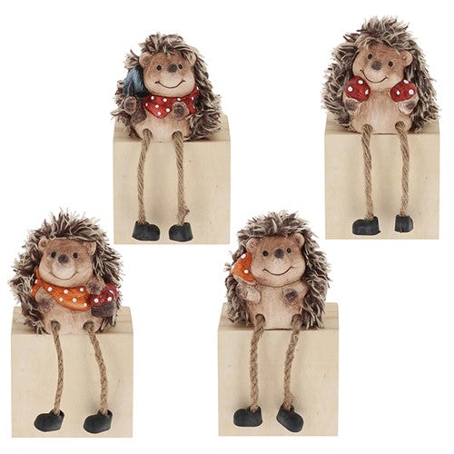 Country Hedgehog Dangle Leg - Small