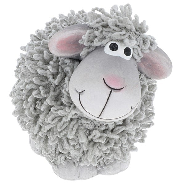 Shaggy Grey Sheep Standing Large