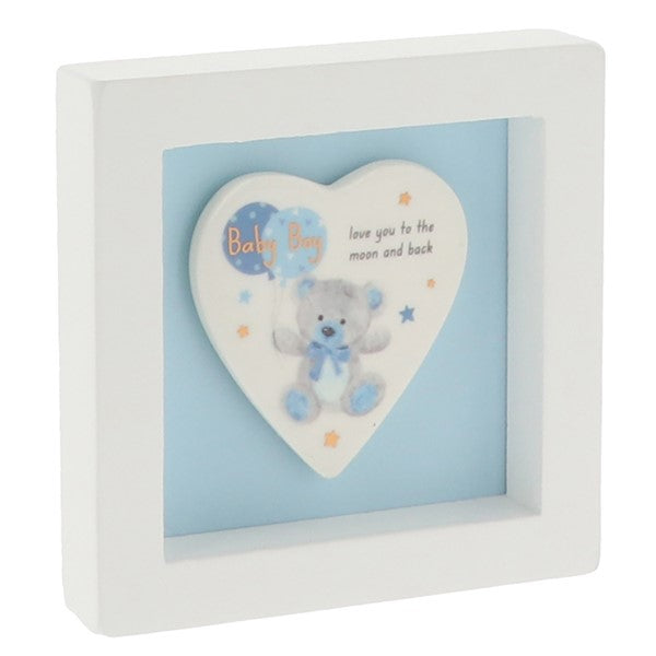 Little Bear Art Plaque Baby Boy