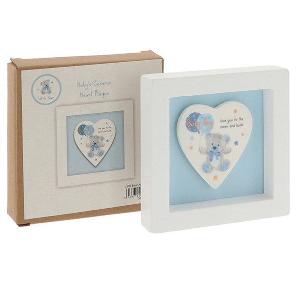 Little Bear Art Plaque Baby Boy
