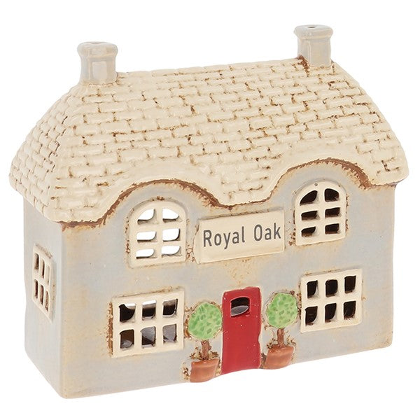 Village Pottery Royal Oak Pub Tealight