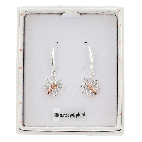 Daisy Chain Two Tone Modern Earrings