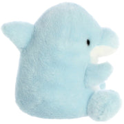 Clicks the Dolphin Palm Pals soft toy 12.7cm – side view