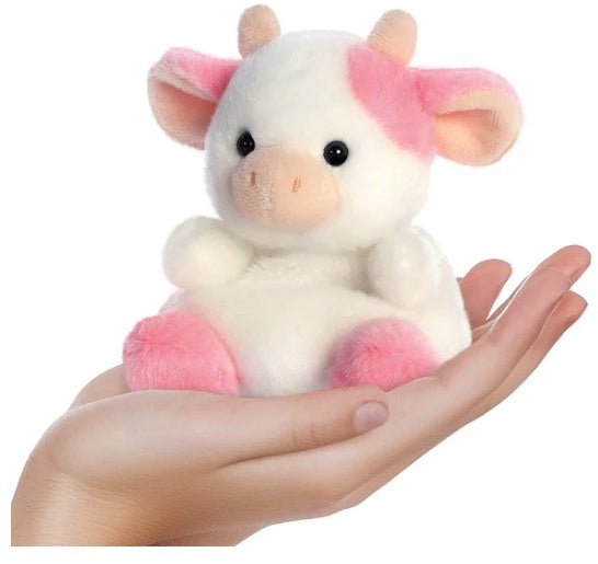 Palm Pal Belle Strawberry Cow, 5in