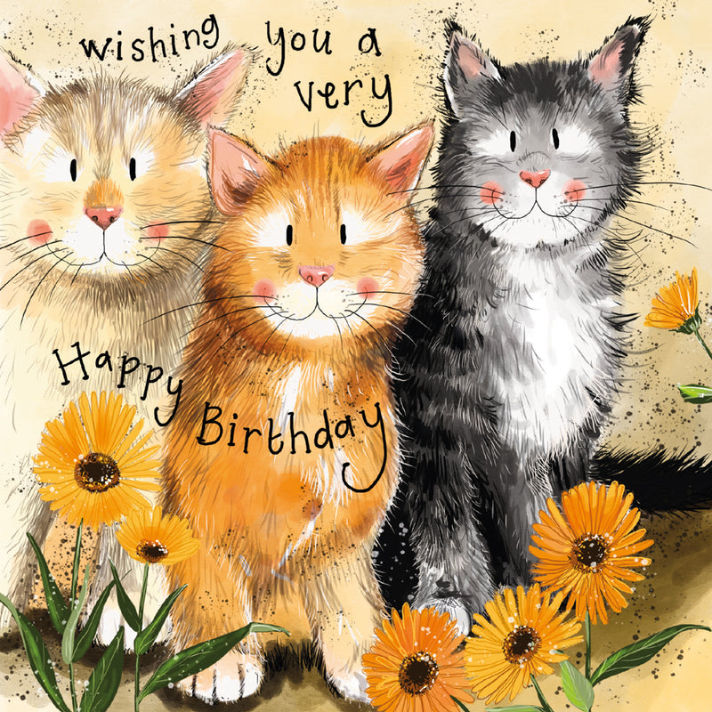 In The Marigolds Birthday Card