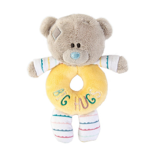 Close up of Tiny Tatty Teddy Me To You baby rattle for newborns and baby showers – Little Monkey Gifts