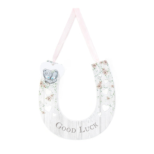 Me To You Tatty Teddy wedding horseshoe gift decorated with hearts and flowers – Little Monkey Gifts