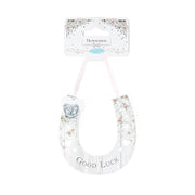 Tatty Teddy wedding horseshoe keepsake shown as a bridal gift – Little Monkey Gifts