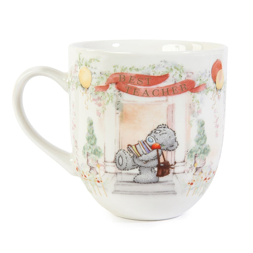Best Teacher mug featuring Me To You Tatty Teddy design – Little Monkey Gifts