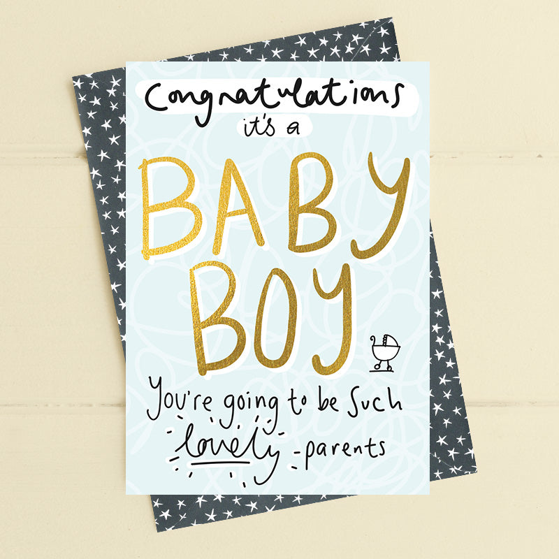 Dandelion - Baby Boy Congratulations