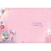 Inside of sister in law birthday card with Tatty Teddy and balloons design – Little Monkey Gifts