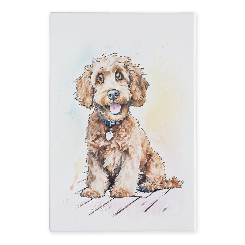 Tile - Poodle Cross 30 x 20cm