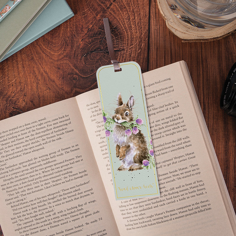Rabbit Bookmark Head Clover Heels