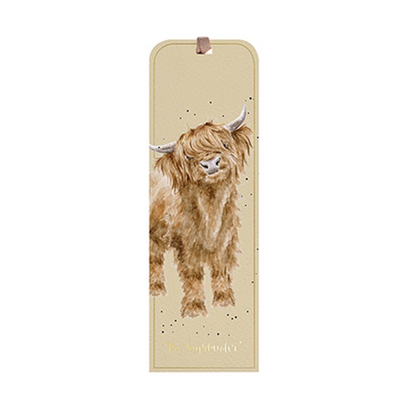 Highland Cow Bookmark Heilen Coo