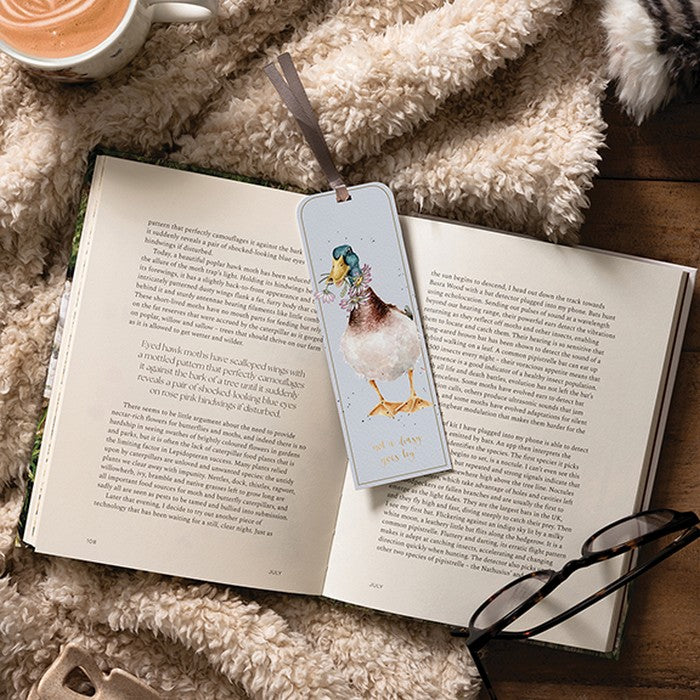 Duck Bookmark Not a Daisy goes by