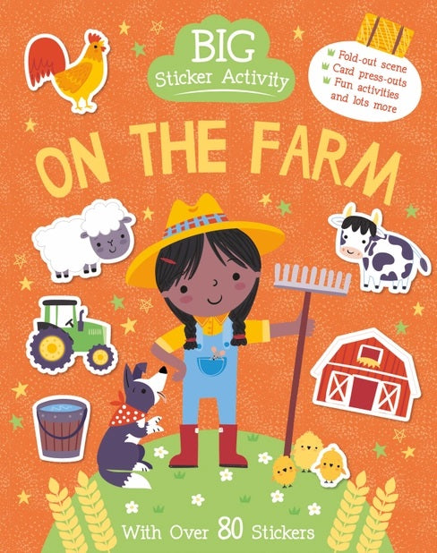 Big Sticker Activity Book  Farm
