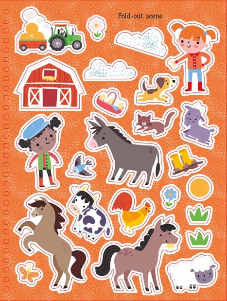 Big Sticker Activity Book  Farm