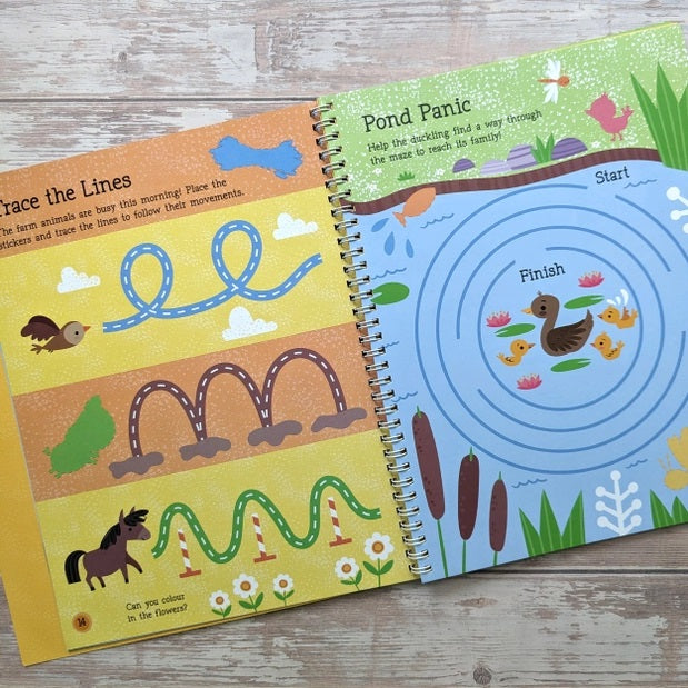 Big Sticker Activity Book  Farm