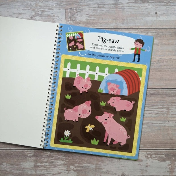 Big Sticker Activity Book  Farm