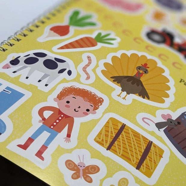 Big Sticker Activity Book  Farm