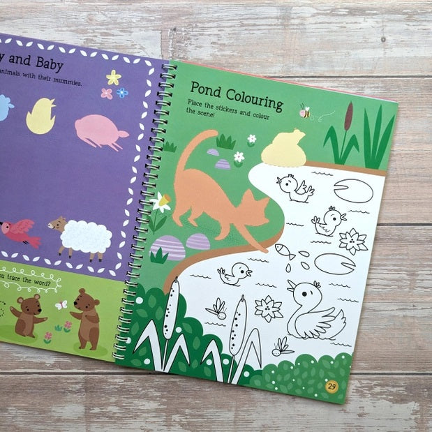 Big Sticker Activity Book - Easter