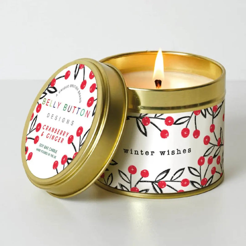 Winter Wishes- Berries Candle