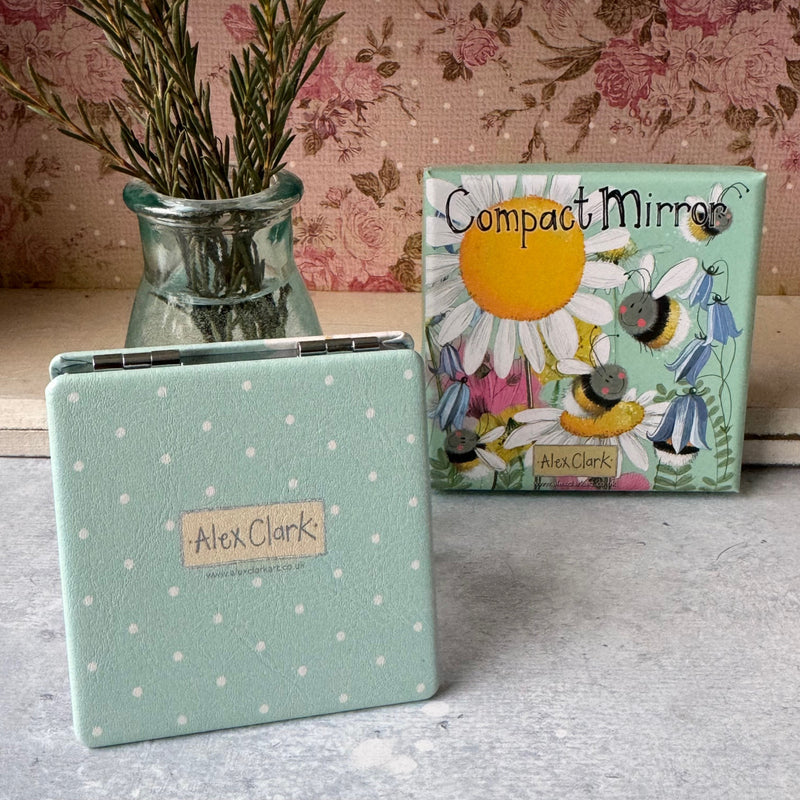 Sunny Bees Compact Mirror