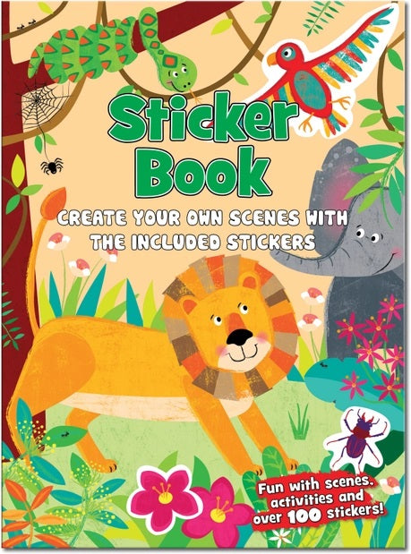 Childrens Sticker Book - Jungle