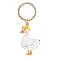 Waddle on duck keyring – front view