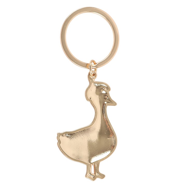 Waddle on duck keyring – back view