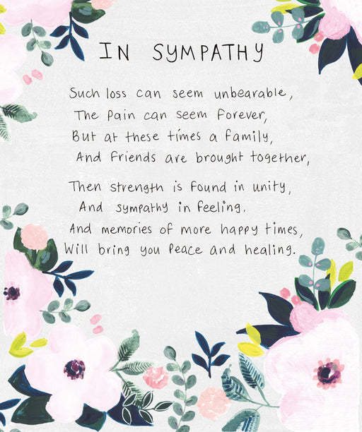 Sympathy card by Paper Salad