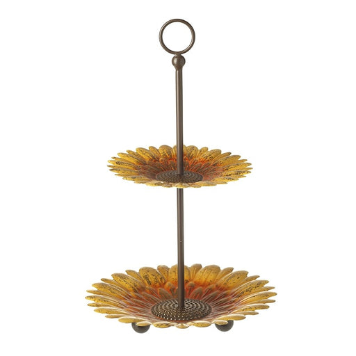 Sunflower cake display stand