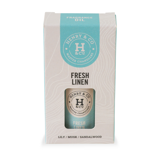 Henry & Co Fresh Linen Fragrance Oil 10ml