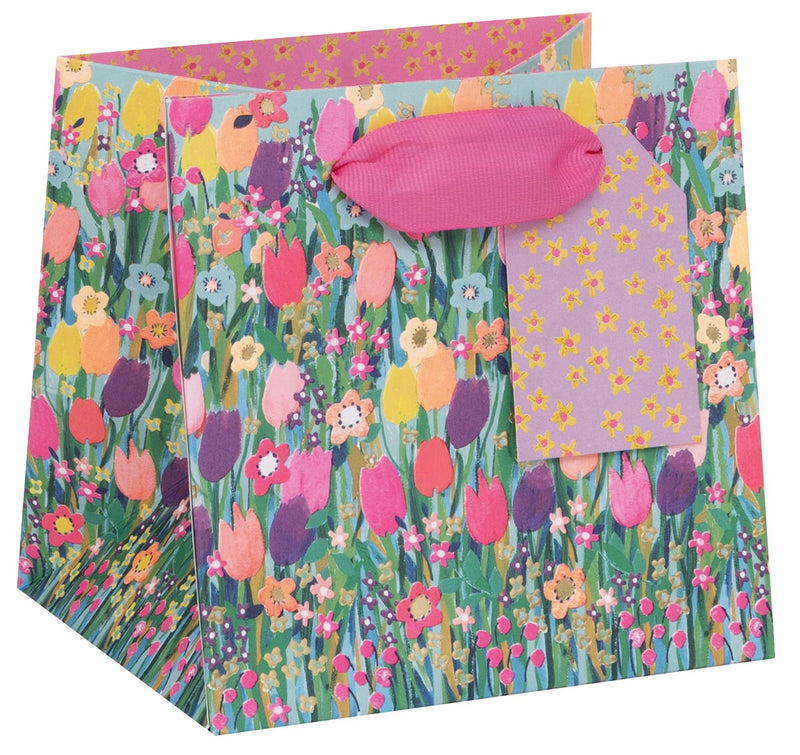Short Bag Suit Mug / Candle - Tulip Meadow