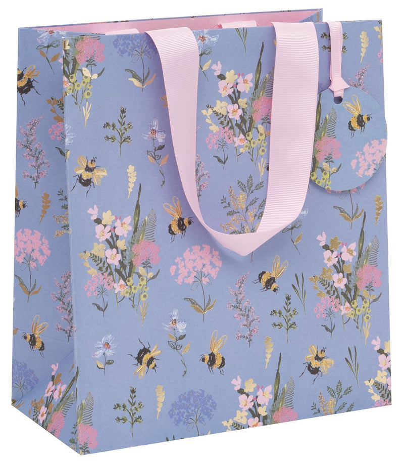 BAG MEDIUM SD BEE MEADOW BLUE