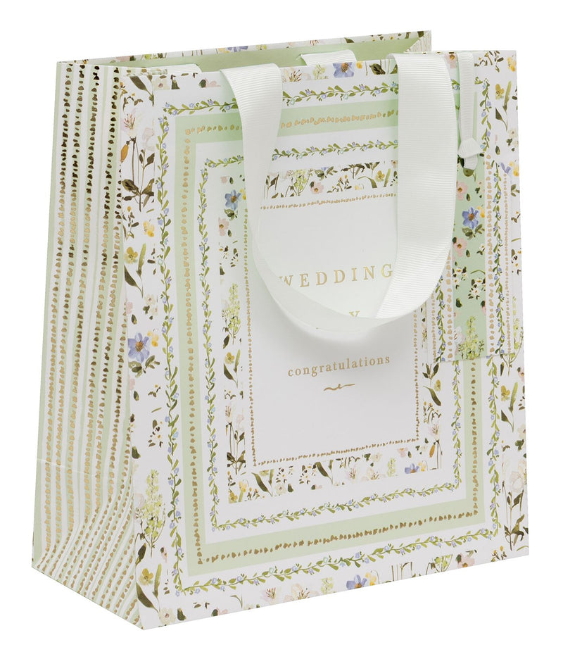 Stephanie Dyment Wildflower Wedding Medium Gift Bag