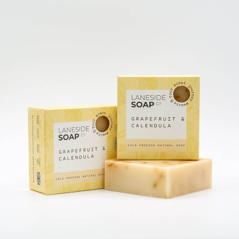 Laneside Soap Co Grapefruit and Calendula Soap Bar