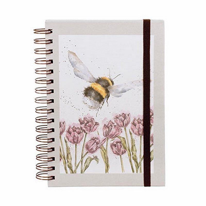 A5 Bee Notebook Flight of the Bumblebee Grey