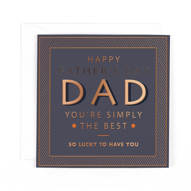 Fathers Day Card - You are Simply the Best