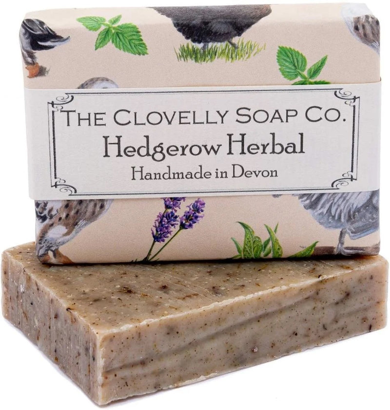 50g Handmade Clovelly Soap - Hedgerow Herbal