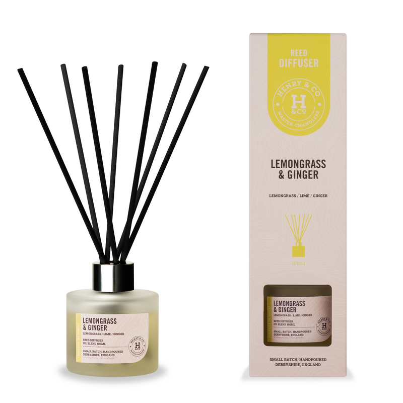 Henry & Co Reed Diffuser - Lemongrass & Ginger