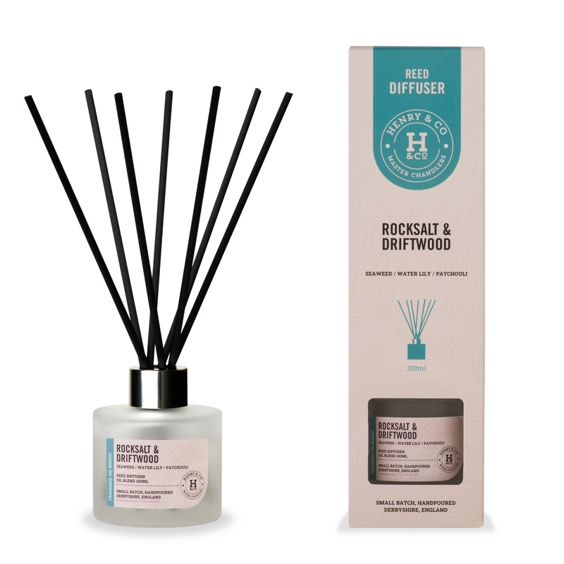 Henry & Co Reed Diffuser - Rock Salt & Driftwood