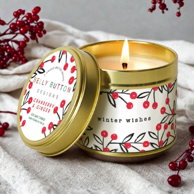 Winter Wishes- Berries Candle