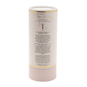 The Little Things Home reed diffuser cylindrical gift box back panel showing fragrance notes, 150ml volume and safety instructions