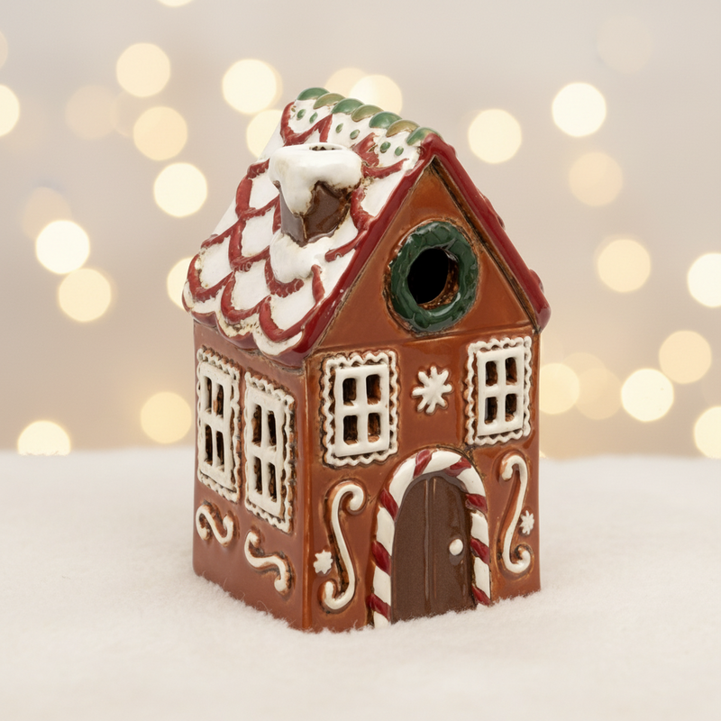 Gingerbread House Tealight Holder