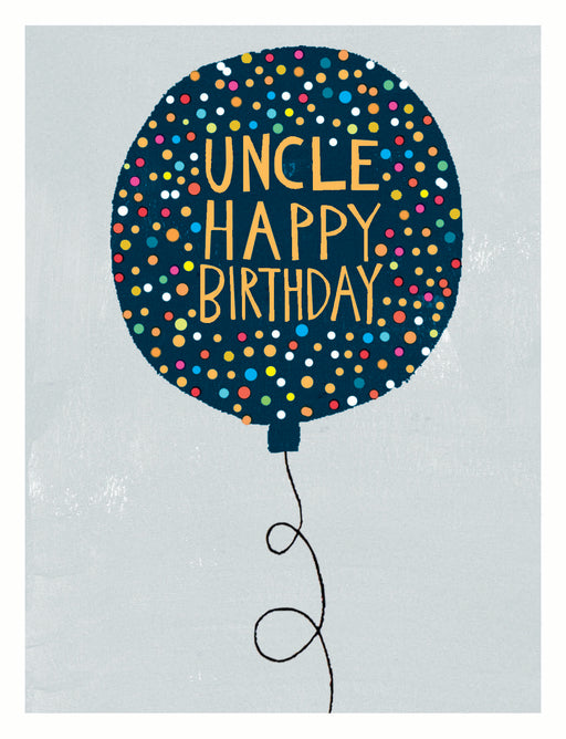 Happy Birthday Uncle card by Paper Salad