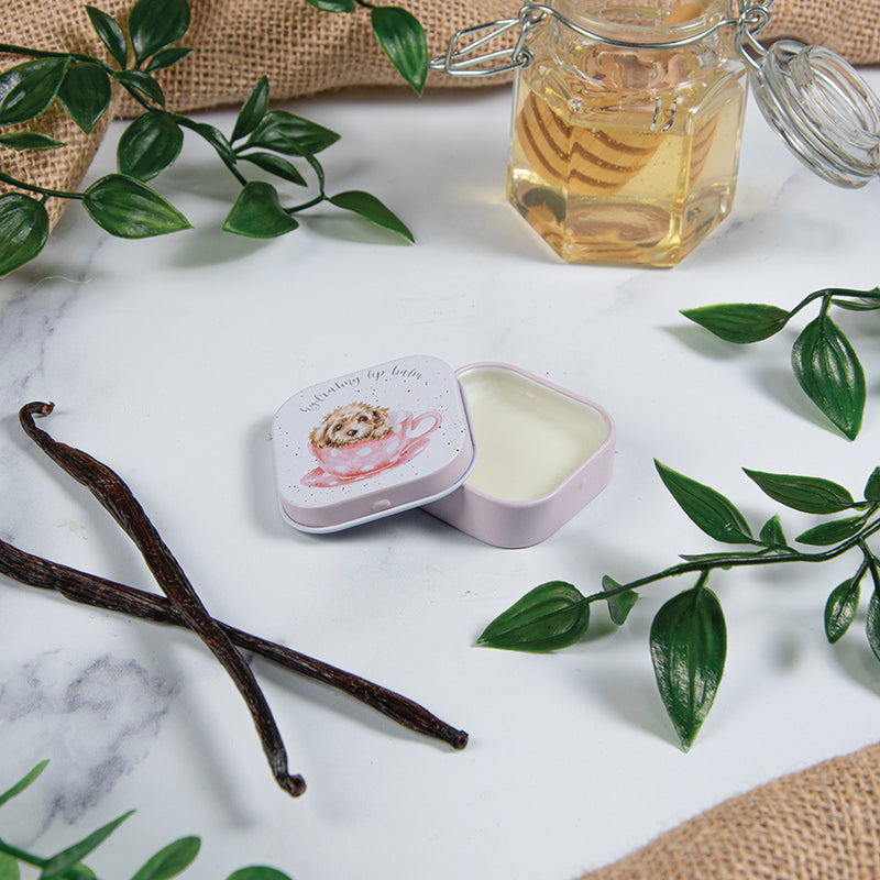 Square Lip Balm Teacup Pup Dog