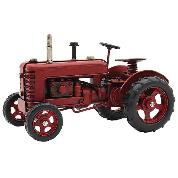 Tin Transport Tractor Red