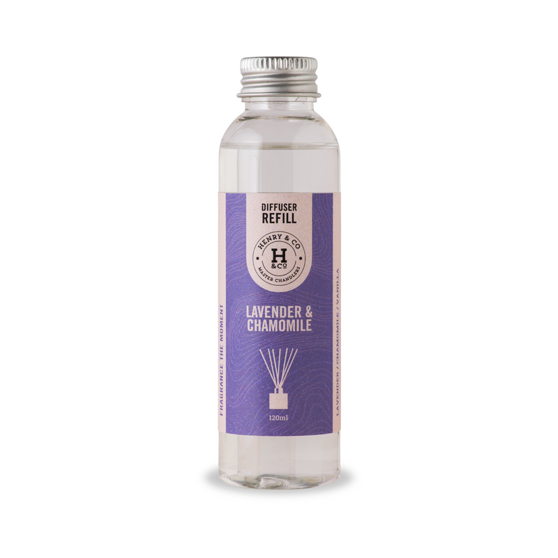 Henry & Co Reed Diffuser Refill - Lavender & Chamomile 120ml